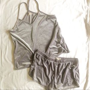 Madewell Velvet Pajama Set